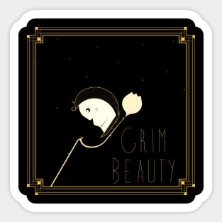 Grim Beauty Sticker